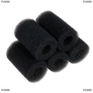 [COD] FUSHI0 5Pcs Sponge Aquarium Filter Protector Cover For Fish Tank Inlet Pond Black Foam