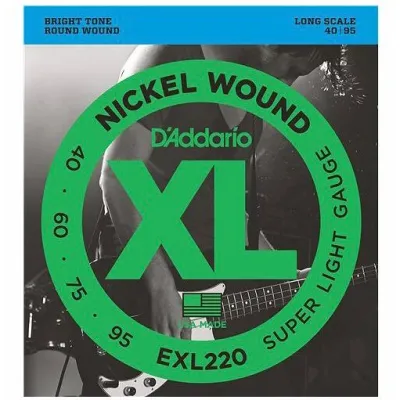 TALI GITAR BASS D’ADDARIO NICKEL WOUND – 4 & 5 TALI