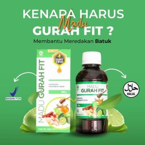 Madu Gurah Fit atau Gurahfit Herbal untuk Mengatasi Asma Sesak Nafas Sakit Tenggorokan Flu Batuk Pilek