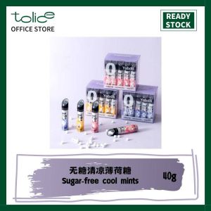 40g 无糖清凉薄荷糖 百香果味柠檬味白桃味 中国零食 即食食品 Snacks Instant Food China Snack Paper Mint Candy Lemon Flavor And White Peach Flavor