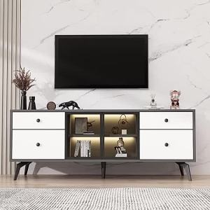 TV Console F62 Simple Light Luxury Small Household Floor Cabinet Living Room TV Cabinet