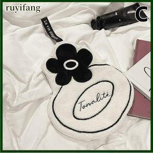 ruyifang ผ้าเช็ดมือแบบหนาสองชั้นสำหรับใช้ในบ้านใช้ในห้องน้ำผ้าเช็ดมือดูดซับได้ดีแห้งเร็วใช้ในครัว