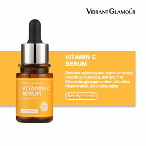 【📦 Ready stock 】VIBRANT GLAMOUR FACIAL SERUM Moisturizing & Hydrating VC EXTRACT 30ml Whitening & Blemish Reducing Collagen Brightening & Darkening Moisturizing & Hydrating