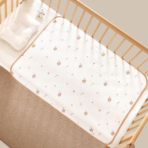 Tấm Lót chống thấm chống tràn cotton Organic Tấm lót thay tã cho bé  KT 50*70 cm cao cấp