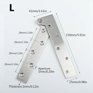 SJJL MALL 2PCS Seven-word Hidden Hinges Chicken beak Inset Damping Pivot Hinge Furniture Supplies Stainless Steel Invisible Door Pivot Hinge Kitchen Cabinet