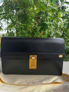Clutch 2hand nam nữ cực đẹp khóa số nhà DUNHILLL aut của Ý da thơm có dustbag -T326