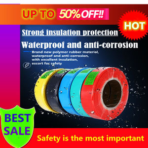 5M Width 43mm Diameter 27mm Plastic PVC Shrink Tube Wire Insulators Cable Sleeve Electrical Wire Cover Hose