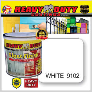 1L ( 1 LITER ) HEAVY DUTY ( GLOSS FINISH ) High Gloss Finish Paint for Wood & Metal ( Fast Dry / Good Coverage ) HD 1L