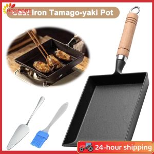 Portable Non Stick Egg Pan for Camping and Picnic Lightweight Omelette Pan with Non Scald Surface