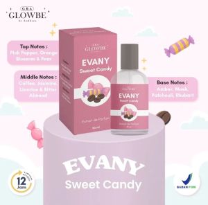 Parfum wanita tahan lama 24 jam evany sweet candy