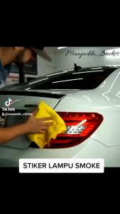 Stiker Skotlet Lampu Hitam Smoke: Dekorasi Stylish untuk Kendaraan