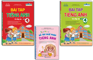 Sách - Combo 3c - GLOBAL SUCCESS - Bài tập tiếng anh lớp 4 (có đáp án) & TAKE NOTE (CÓ LÒ XO)