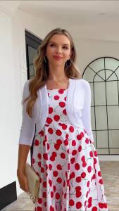 CPOKRTWSO  คาร์ดิแกนแขนสามส่วนสั้นสำหรับผู้หญิง เสื้อสเวตเตอร์เปิดด้านหน้า ผ้าคลุมไหล่สั้นสำหรับผู้หญิง  S-XL