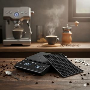 TERLARIS JANEYA Timbangan Kopi Digital Timer Coffee Scale 3kg 0.1g USB Charge - EK6012