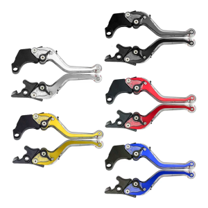 Motorcycle Brake Handle Adjustable Size Motorbike Modification Clutch Drum Brake Lever Handle with LED Light