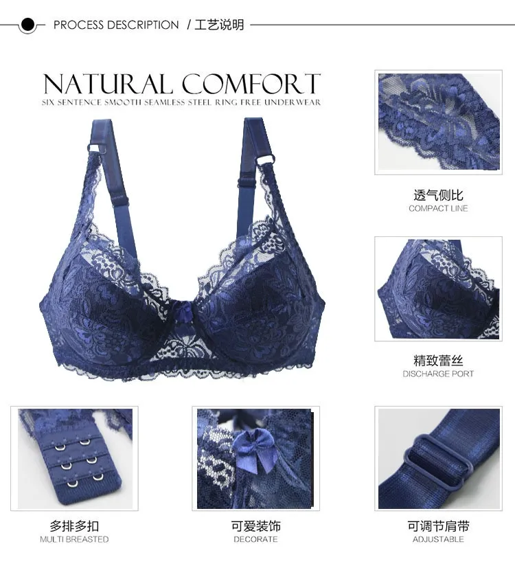 Quick Drying Fitness Panty Bra Sexy Stylish Transparan Push up Lace Plus 38  38c 38dd Size Inflatable Net Custom Ladies Underwear - China Sexy Lingerie  Set and Sleepwear price