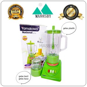 MAMAKU Blender plastik National Yamakawa 2 IN 1 Kapasitas 1 Liter