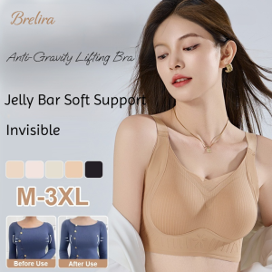 【SingaBralette】 Anti Sagging Bra Adjustable Seamless Push Up Bra Full Cup Plus Size Comfortable Wireless Support Women Underwear​