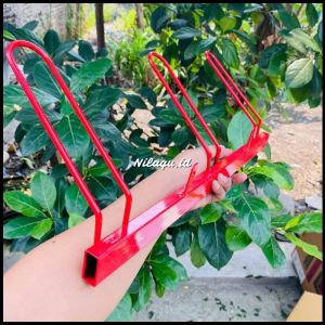Gantungan hanger rak gantung helm motor model horizontal cantelan helm multifungsi