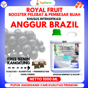 Pupuk Topfarm / Pupuk Khusus Anggur Brazil / Pupuk Booster Anggur Brazil / Pupuk Anggur Brazil Cepat Berbuah / Pupuk Anggur Brazil / Pupuk Buah Anggur Brazil / Pupuk Anggur Terbaik