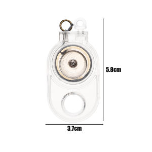 Ngoài trời có thể thu vào Keychain Carabiner đựng Biển tên có thể thu vào huy hiệu ID Clip Reel Móc chìa khóa cho cắm trại câu cá