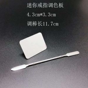 Makeup Mixing Palette 💄 彩妆调色盘 Palet Campuran Solekan Tidak Kotor Tangan Foundation Lipstick Mixing Palatte Colour Palette