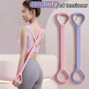 Heabety  Yoga tập thể dục dây đàn hồi Silicone kháng ban nhạc cho cánh tay trở lại vai tập thể dục phòng tập thể dục thể thao dây đai phòng tập thể dục