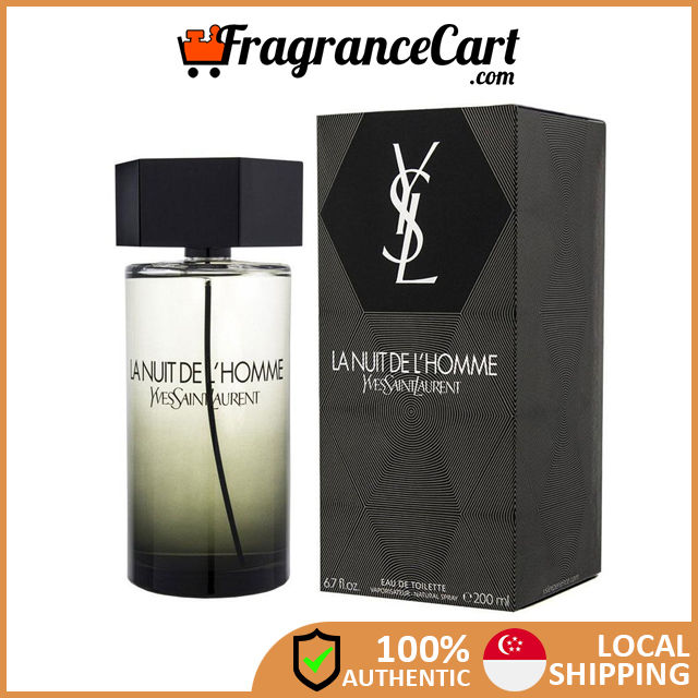 YSL La Nuit De L'Homme EDT for Men (200ml) [Brand New 100