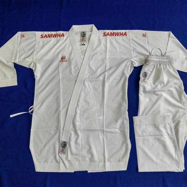 Light Weight Fabric WKF Approved Breathable Mesh Karate Uniforms KUMITE ...