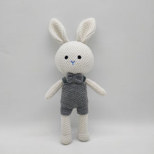 Animal Series Knitted Toy Cure Knitted Rabbit Fox Bear Dog Stuffed Doll Kawaii Room Decor Soft Pillow Birthday Xmas Gift For Kid2026