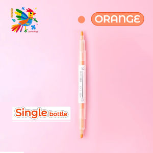 6 Colors/Set Double Head Color Highlighter Pen Marker pen for School Marker Stationery Supplies