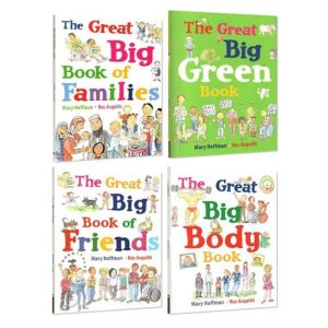 【SG Stock】The Great Big Green Book of Body/Families/Friends 4books set large format paperback