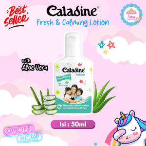 Caladine Lotion Fresh and Calming 50ml Protective Active Formula With Aloe Vera
