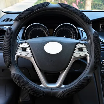 Car Steering Wheel Cover Universal Anti-Slip Sandwich Sport Type Car Steering Wheel Protector