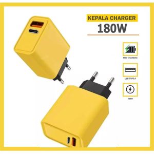 Kepala Charger 180W Batok RG-22 Pengisian Daya Cepat / Adaptor Fast Charging Best Quality