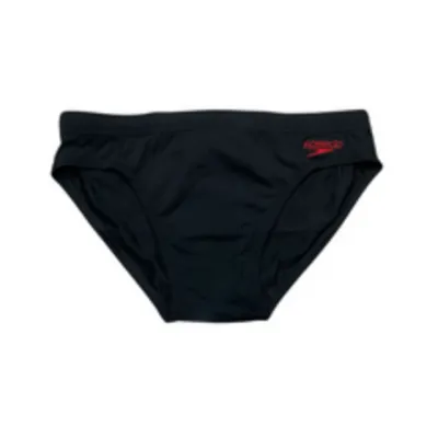 Speedo Mens Endurance 7cm Brief Black -Red_SL01174