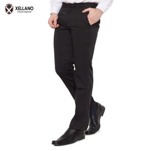 Celana Panjang Pria Kerja Kantor Slimfit Modern Bahan Drill Formal Kantoran Dewasa Warna Cream d1