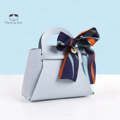 PKB European Style Leather Gift Bag Goodies Bag Doorgift Bag Wedding Beg Goodies Kahwin Candy Gift Bag Kotak Telur