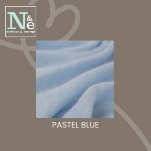 Nathan & Emma Baby Muslin Bamboo Swaddle / Cloth / Blanket (1 PC) | Bamboo Cotton | Age Grade: 0 months+ | Baby Essentials | Newborn Essentials