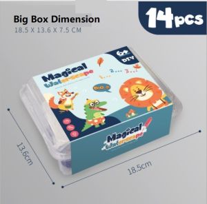 Magical Waterscape Montessori Play Toy for Toddlers and Children with Moulding and Colour Solutions - Ideal Gift and Souvenir