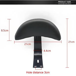 Electric Bike Rear Seat Backrest Universal Electric Bicycle Leather Backrest Seat Backrest Durable