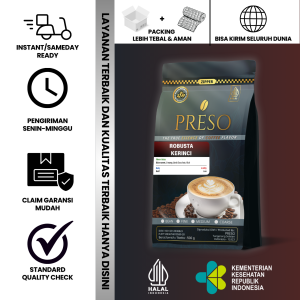 PRESO Kopi Robusta Kerinci Sumatra 500 Gram