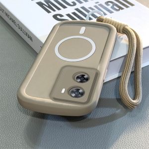 เคสสำหรับ OPPO A57 2022 4g oppo a77s 5g เคสศัพท์ เคสนิ่มกันกระแทก ดีไซน์ใหม่สวยงาม พร้อมอุปกรณ์แม่เหล็กไร้สายและสายคล้องคอ JTDTGSBS01