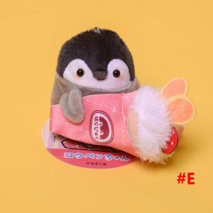 YOUSHI TOP Birthday Gifts Cartoon Key Ring Key Chain Penguin Animal Plush Toy Stuffed Toys Plush Dolls Plush Keychain Penguin Plush Doll