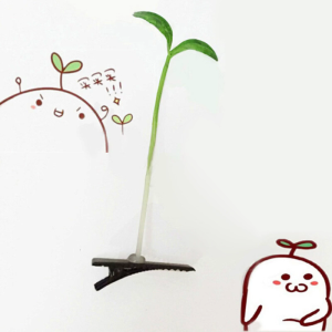Bean Sprout Hair Clip Bangs Duckbill Clips Plasnt Hair Barrettes Plastic Hairpin Trendy Hair Styling Accessories