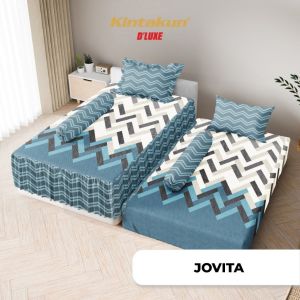 Sprei Kintakun Deluxe Single 120x200 Sorong duo 2 in 1 Terbaru Terlaris Ori