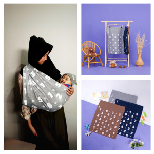 Gendongan Kaos Baby Sling Carrier