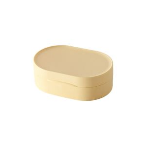 VINEY With Cover For Camping Gym  Home Travel Waterproof Round Shape Portable Multifunctional Soap Container Soap Dish Soap Saver Travel Soap Box