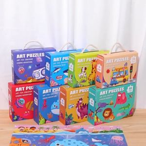 CuddleCove Stage Up Advance Puzzle Montessori Educational Jigsaw Puzzle for Kid Early Learning Develop Education Toys Birthday Gift
