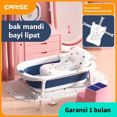 EARISE Bak Mandi Bayi Lipat Foldable Silicone | BAK MANDI LIPAT | Portable TEMPAT MANDI BAYI